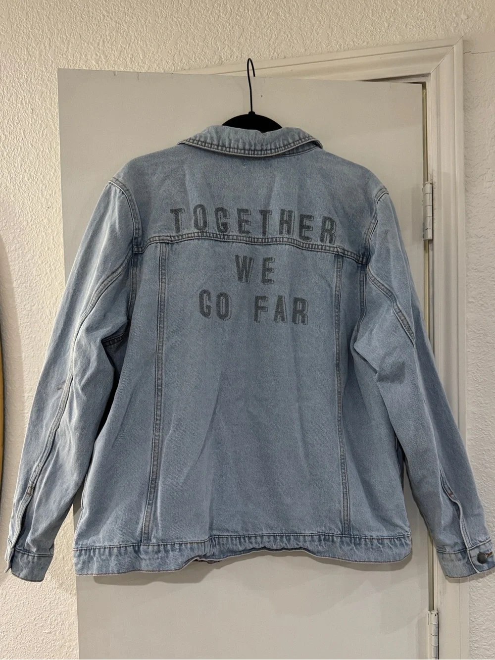 Peloton “Together We Go Far” Denim Jacket